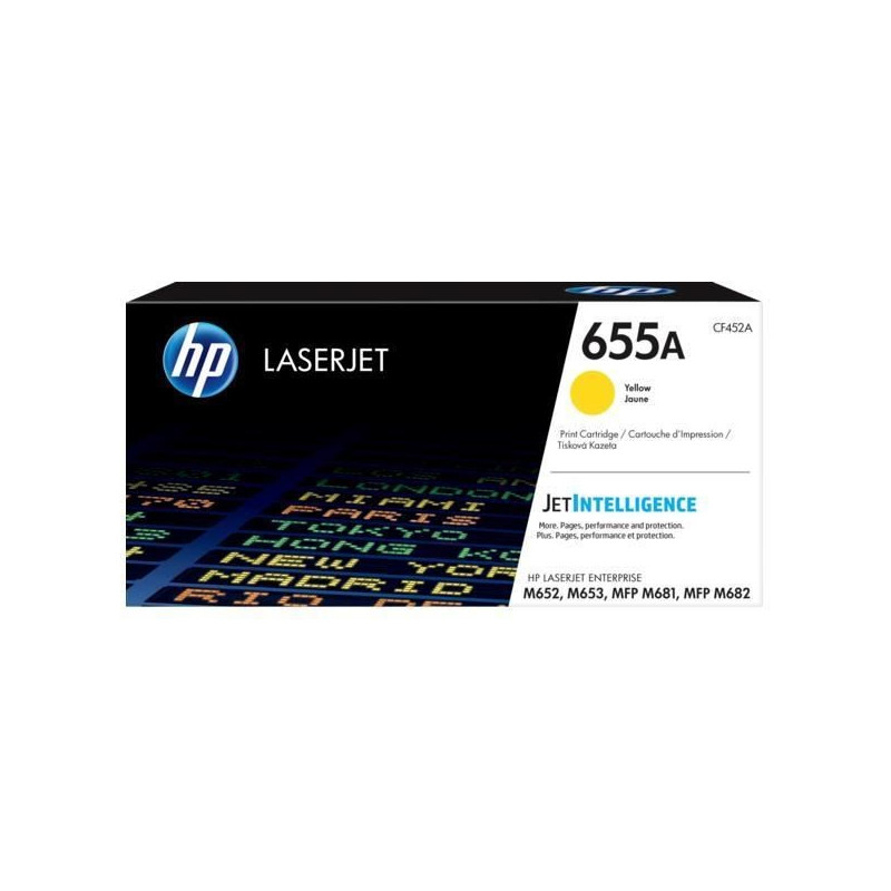 HP Cartuccia toner giallo originale LaserJet HP 655A