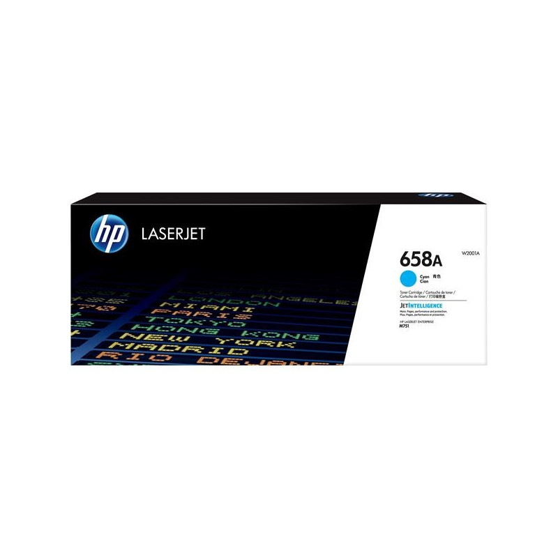 HP Cartuccia toner ciano originale LaserJet HP 658A