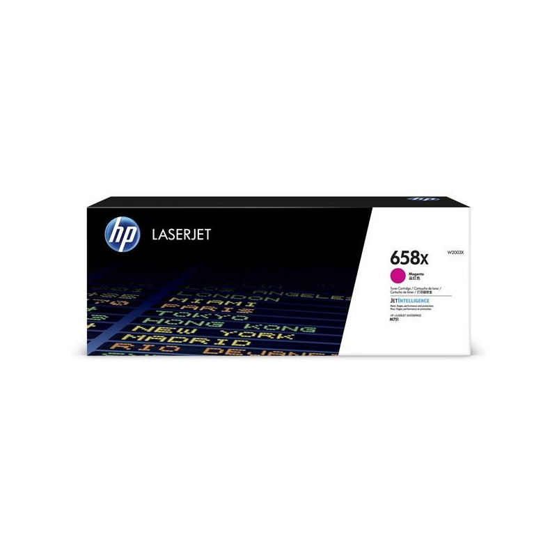 HP Cartuccia toner magenta originale LaserJet HP 658X ad alta capacità