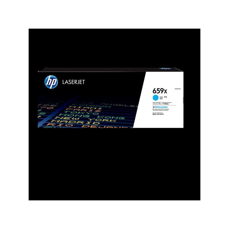HP LaserJet Cartuccia toner ciano originale LaserJet HP 659X ad alta capacità