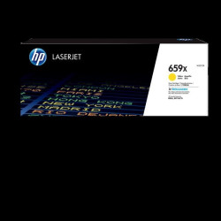 HP LaserJet Cartuccia toner giallo originale LaserJet HP 659X ad alta capacità