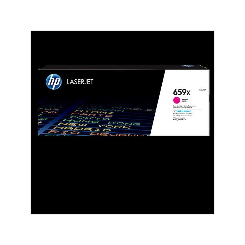 HP LaserJet Cartuccia toner magenta originale LaserJet HP 659X ad alta capacità