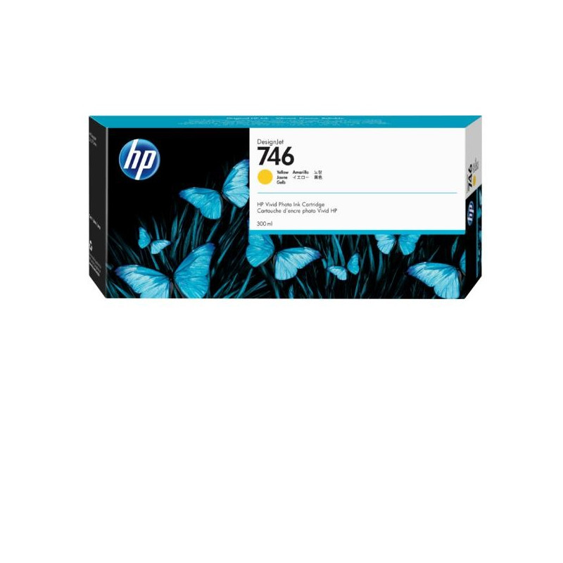 HP Cartuccia di inchiostro giallo HP DesignJet 746 da 300 ml