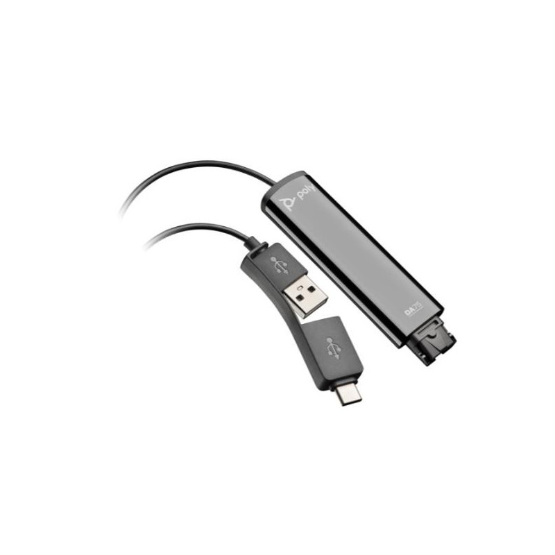 HP Poly Adattatore da USB a QD Poly DA75