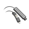 HP Poly Adattatore da USB a QD Poly DA75