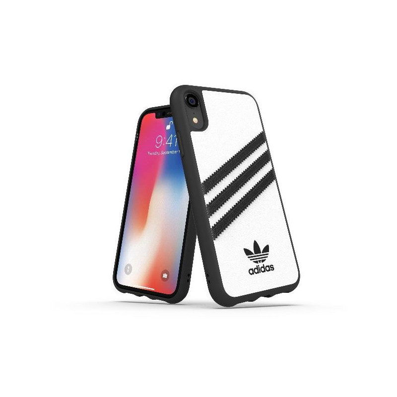 ADIDAS ORIGINALS - Cover SAMBA in TPU+Poliuretano con bordi rialzati di colore bianco con