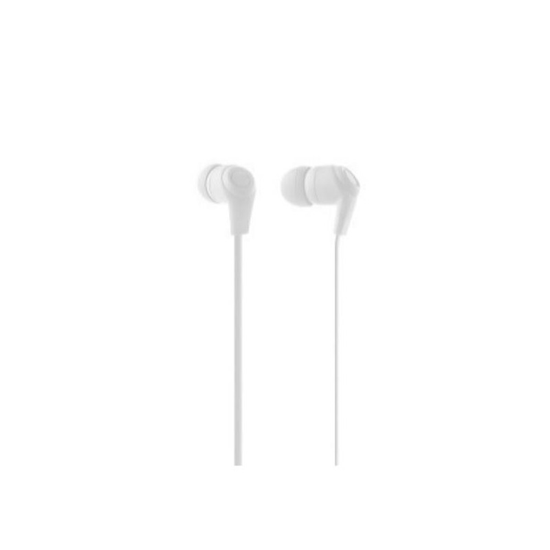 AURICOLARE CON MICROFONO COLORE BIANCO JACK 3.5 (LK11B)