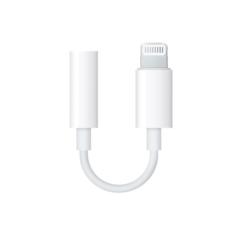 APPLE ADAPTER LIGHTNING TO JACK 3.5MM FOR HEADPHONES MMX62ZM/A