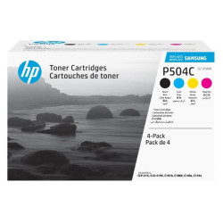 HP Samsung Confezione da 4 cartucce toner originali HP CLT-P504C (ciano/magenta/giallo/nero)