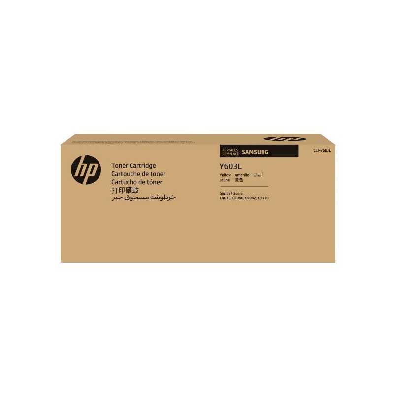 HP Samsung Cartuccia toner giallo originale HP CLT-Y603L ad alta capacità