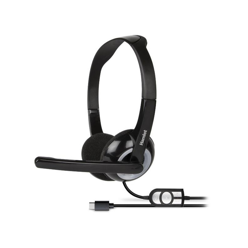 HHEADMUS-C  CUFFIA CON MICROFONO E TELECOMANDO USB-C (HHEADMUS-C)