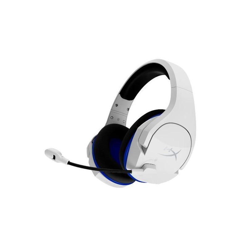 HyperX HyperX HyperX Cloud Stinger Core – Cuffie da gaming wireless (bianco-blu) – PS5-PS4