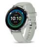 Garmin Venu 3S 3,05 cm (1.2") AMOLED 41 mm Digitale 390 x 390 Pixel Touch screen Grigio, Argento Wi-Fi GPS (satellitare)