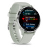 Garmin Venu 3S 3,05 cm (1.2") AMOLED 41 mm Digitale 390 x 390 Pixel Touch screen Grigio, Argento Wi-Fi GPS (satellitare)