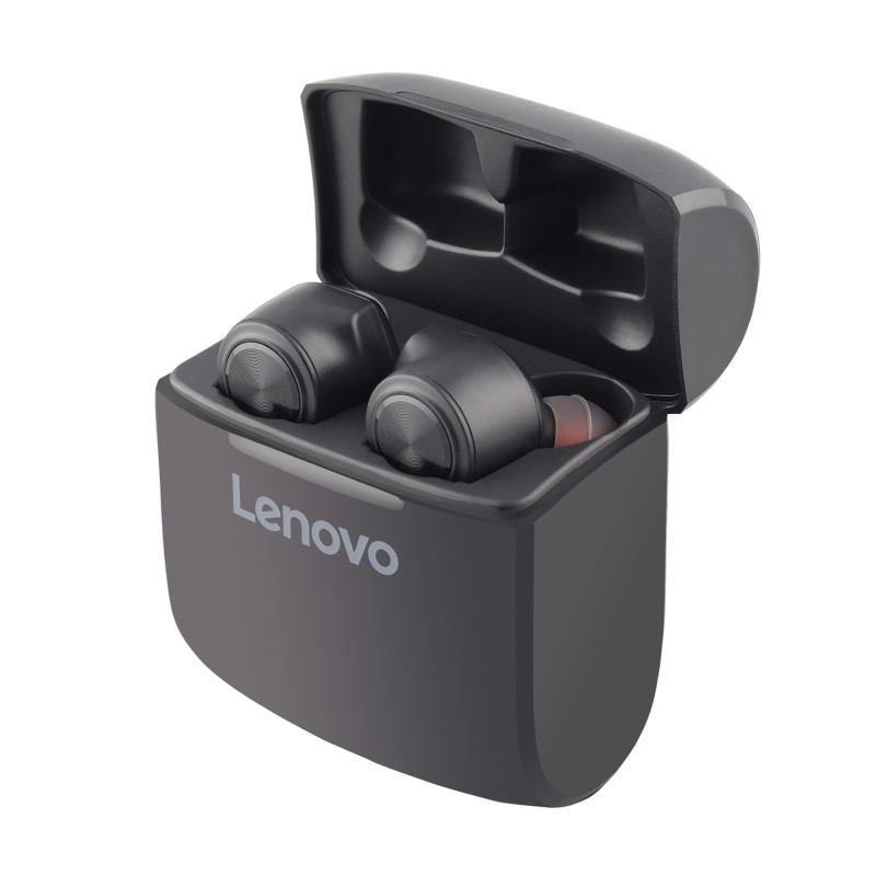 Lenovo HT20 Black TWS Dual EQ Support Extra Bass mode Standard Mode Bluetooth 5.0 - Black