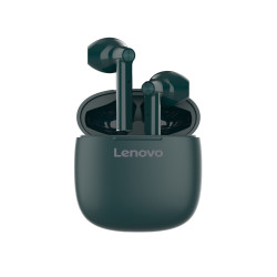 Lenovo HT30 True Wireless Earbuds, Bluetooth V5.0, IPX5, Dark green