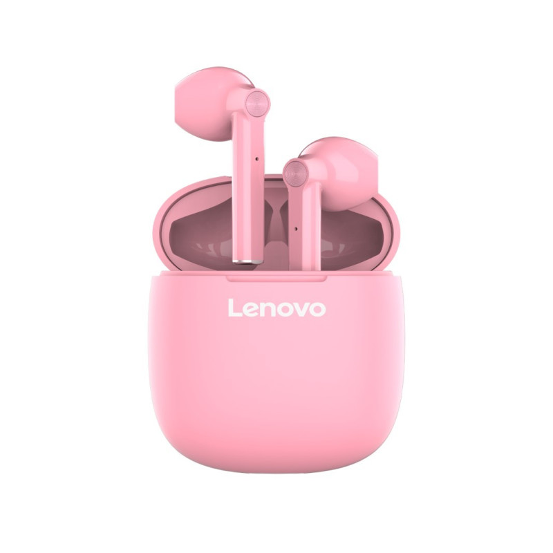 Lenovo HT30 True Wireless Earbuds, Bluetooth V5.0, IPX5, Pink