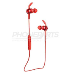 Rock - Cuffiette Bluetooth con Microfono Sportive - rosso (RAU0574)