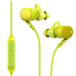 Rock - Cuffiette Bluetooth con Microfono Sportive- Giallo (RAU0569YL)