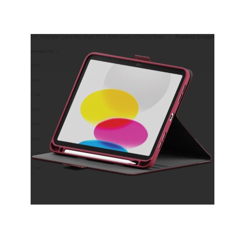 TEKVIEW IPAD A16 11 10.9 10TH GEN. CHERRY ROSE (CY5433TEKVI)