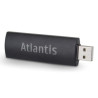 Atlantis Land A08-LS1552-W lettore di codici a barre Lettore di codici a barre portatile 1D 2D Laser Nero