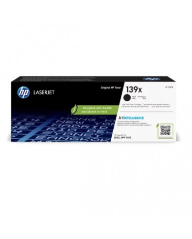 HP LaserJet Cartuccia toner nero originale LaserJet HP 139X ad alta capacità