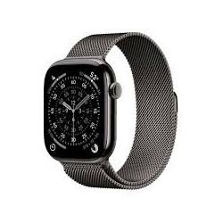 APPLE WATCH SERIES 11 GPS + CELLULAR 46MM SLATE TITANIUM CASE WITH SLATE MILANESE LOOP S/M MFD