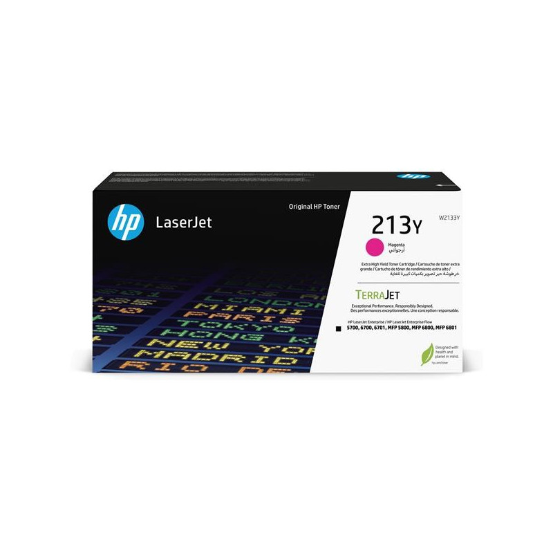 HP Cartuccia toner originale magenta ad altissima capacità LaserJet HP 213Y