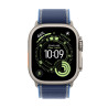 Apple Watch Ultra 3 GPS + Cellular 49mm Cassa Titanio con Trail Loop Blu Blu Acceso - M L