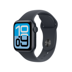 Apple Watch SE (3nd generation) SE 3 GPS 40mm Cassa Alluminio Mezzanotte con Sport Band Mezzanotte - S M