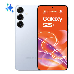 Samsung Galaxy S25+ Smartphone AI, Display 6.7'' QHD+ Dynamic AMOLED 2X, Fotocamera 50MP, RAM 12GB, 256GB, 4.900 mAh, Icyblue
