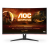 AOC G2 C32G2ZE BK Monitor PC 80 cm (31.5") 1920 x 1080 Pixel Full HD LED Nero, Rosso