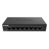 D-Link DGS-108GL Non gestito Gigabit Ethernet (10 100 1000) Nero