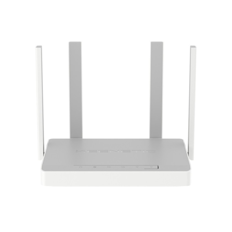 Keenetic Skipper DSL (KN-2112) router wireless Gigabit Ethernet Dual-band (2.4 GHz 5 GHz) Grigio, Bianco