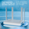 Keenetic Hero 4G+ Modem router Wi-Fi 6 mesh 4G+ AX1800 con smart switch Gigabit a 4 porte e porta USB 3.0