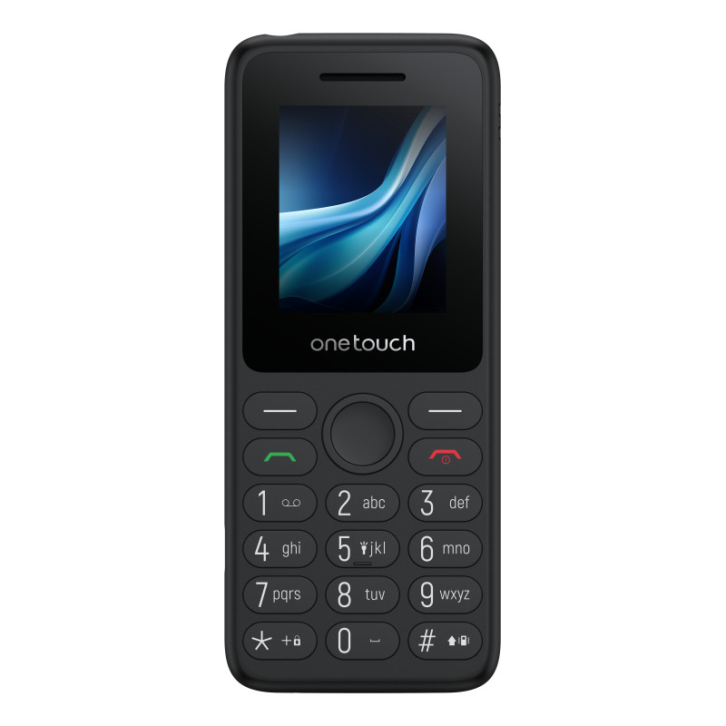 TCL OneTouch 5041 4,57 cm (1.8") 82,8 g Nero Telefono per anziani