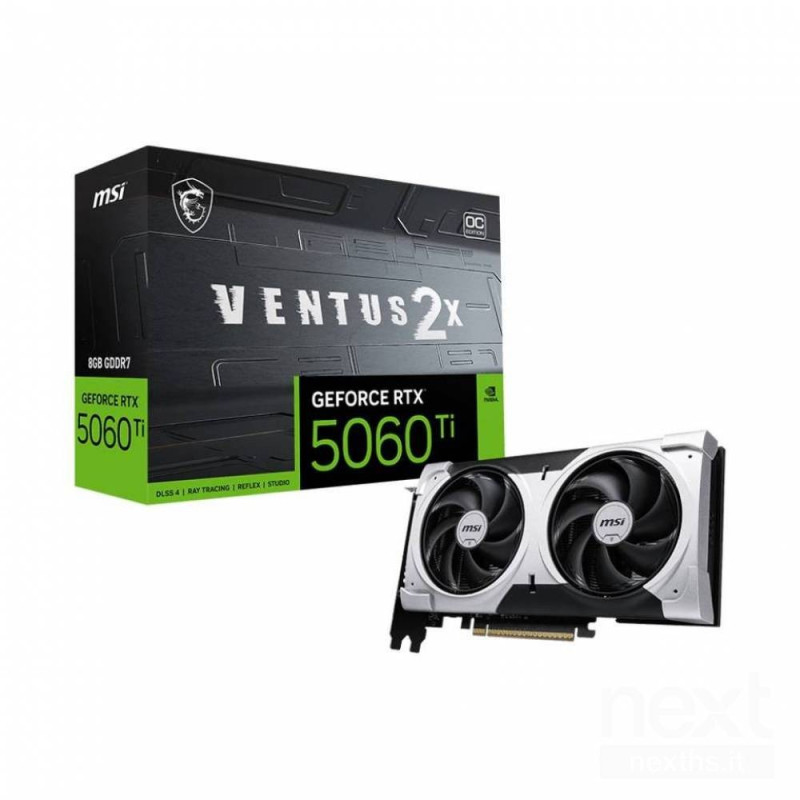 MSI GeForce RTX 5060 TI 8G VENTUS 2X OC PLUS