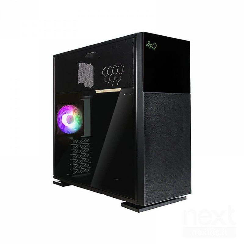 Il case bIn Win 515 BLACK/b offre design elegante e prestazioni elevate. Case Midi Tower professionale con spazio ottimizzato, r