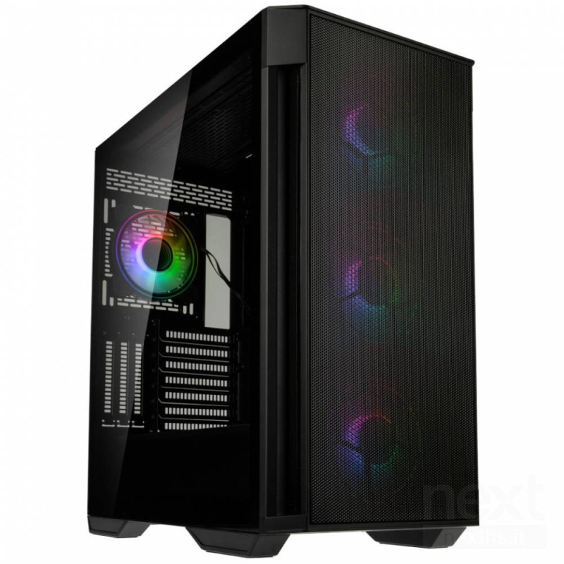 Kolink Observatory Z Mesh e' un case middle tower con paratia laterale in vetro temperato e controller Addressable RGB