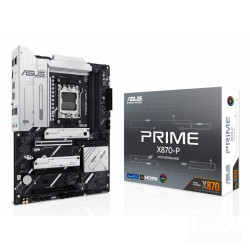 ASUS Prime X870-P supporta processori bAMD Ryzen/b, memoria bDDR5/b e storage bM.2/b per prestazioni ottimali.