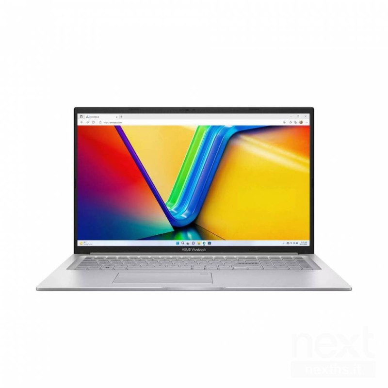 ASUS Vivobook 17 offre prestazioni affidabili con Intel Core 7, 16GB RAM e SSD da 1TB. Ideale con Windows 11 Home per uso quotid