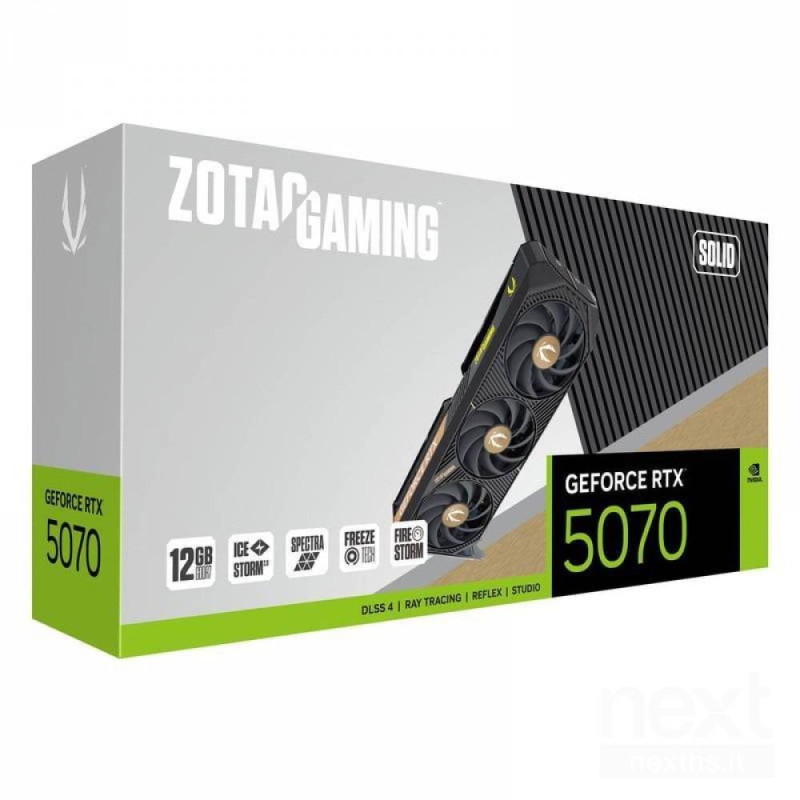 Zotac GAMING GeForce RTX 5070 SOLID