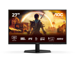 AOC G4 Q27G42XE Monitor PC 68,6 cm (27") 2560 x 1440 Pixel Quad HD Nero, Rosso
