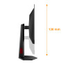 AOC G4 Q27G4SDR Monitor PC 67,3 cm (26.5") 2560 x 1440 Pixel Quad HD QD-OLED Nero, Rosso