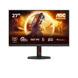 AOC G4 Q27G4ZR Monitor PC 68,6 cm (27") 2560 x 1440 Pixel Quad HD LED Nero, Rosso