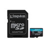 Kingston Technology Scheda microSDXC Canvas Go Plus Gen4 200MB s A2 U3 V30 da 256 GB + adattatore
