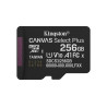 Kingston Technology 256GB microSDXC Canvas Select Plus Gen3 150MB s A1 (Adattatore SD incluso)