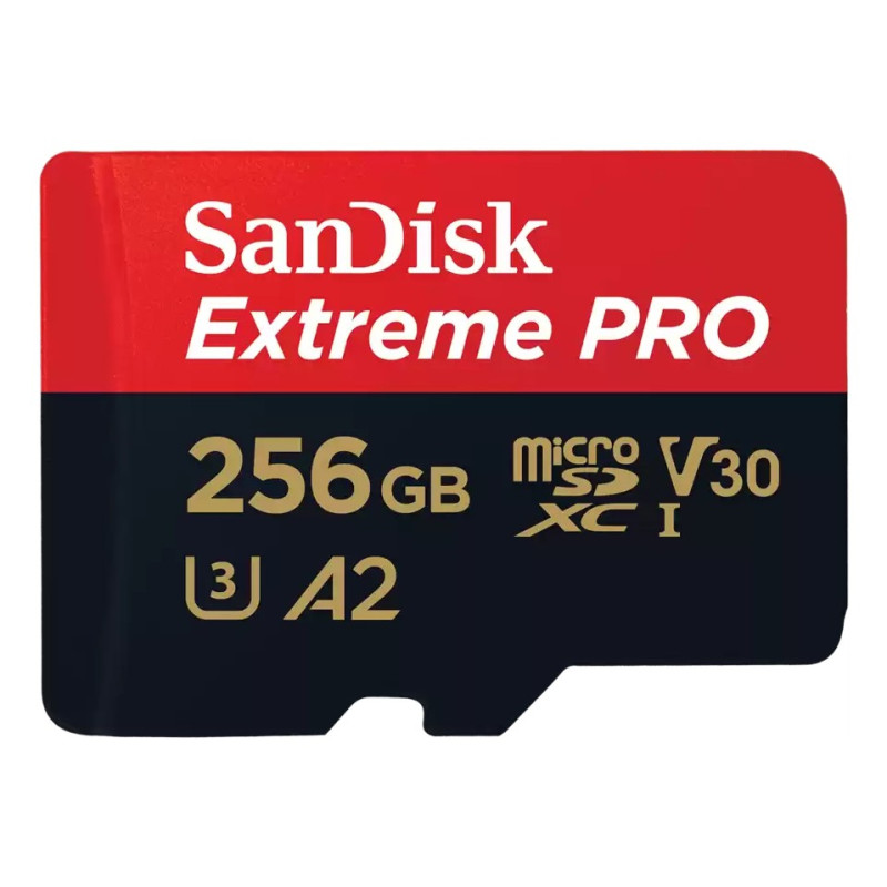 SanDisk Extreme PRO 256 GB MicroSDXC UHS-I Classe 10