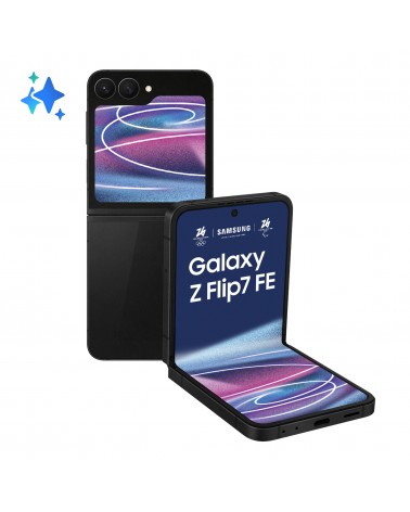 Samsung Galaxy Z Flip7 FE Smartphone AI, RAM 8GB, 128GB, Display 3,4" Super AMOLED 6,7" Dynamic AMOLED 2X, Fotocamera 50MP,