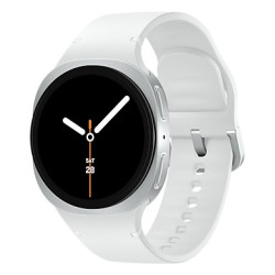 Samsung Galaxy Watch 8 3,3 cm (1.3") AMOLED 40 mm Digitale 438 x 438 Pixel Touch screen Argento Wi-Fi GPS (satellitare)